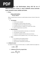 Scales of Measurement