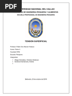 Tension Superficial