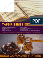 Tafsir Series: Icsj Ramadan 1440ah