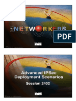 Advanced Ipsec Deployment Scenarios