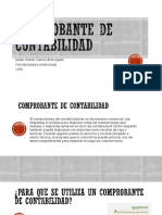 Comprobante de Contabilidad