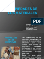 Propiedades de Los Materiales