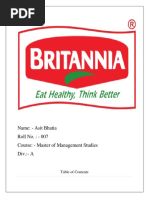 Britannia Industries LTD