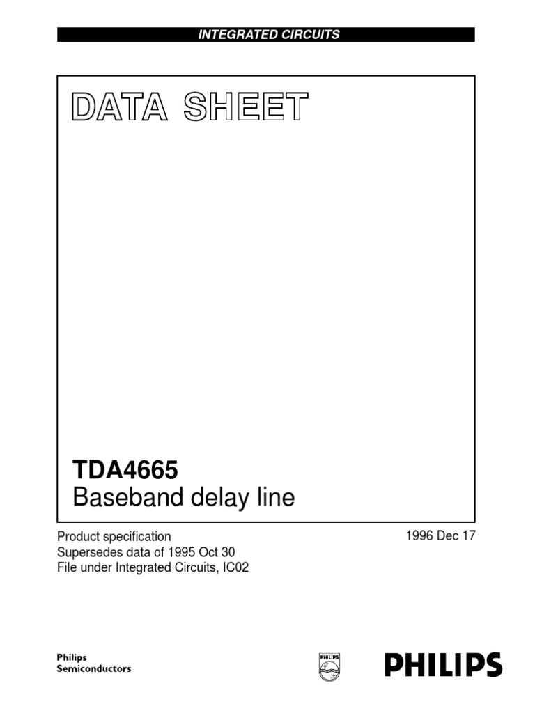 Tda4665 PDF | PDF | Soldering | Electronics