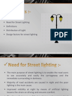 Street Lighting