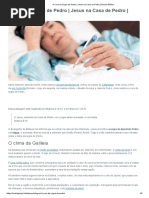 A Cura Da Sogra de Pedro _ Jesus Na Casa de Pedro _ Estudo Bíblico