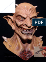 0 - The Monster Makers - How To Paint A Latex Demon Mask PDF