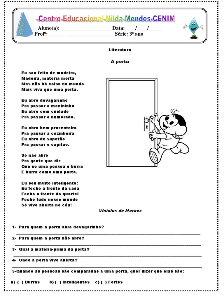 A Porta Vinicius de Moraes | PDF