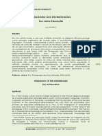 Pedagogia Das Encruzilhadas Exu Como Educação: Luiz Rufino