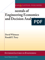 Fundamentals of Engineering Economics (Whitman and Terry) PDF