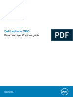 Latitude 15 5500 Laptop - Owners Manual2 - en Us PDF