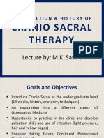 Introduction & History of Cranio Sacral Therapy