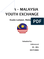 India - Malaysia Youth Exchange