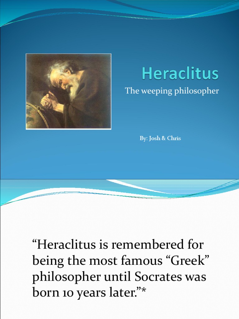 Introduction To Heraclitus | PDF | Ancient Greek Philosophy | Reason