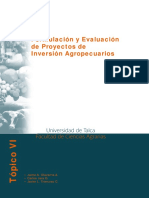 Formulación y Evaluación de Proyectos de Inversión Agropecuarios