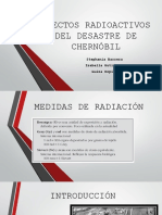 Efectos Radioactivos Del Desastre de Chernóbil