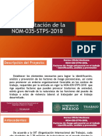 Implementación NOM-035-STPS-2018