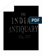 The Indian Antiquary Vol VIII