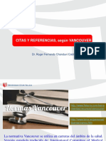 Estilo Vancouver en UCV 2019