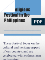 Non-Religious Festival in The Philippines