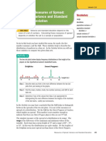 Measures of Spread PDF