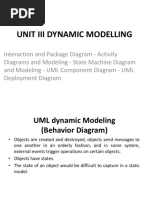 Unit Iii Dynamic Modelling