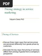 Services Marketing Project Hairdresser Pricing