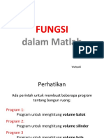 Fungsi Dalam Matlab