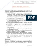 Plan Seguridad y Salud Ocupacional Ica