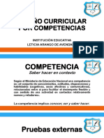 Diseño Curricular Por Competencias: Institución Educativa Leticia Arango de Avendaño