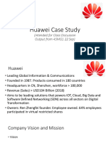 Huawei - TOW/SWOT/Environment/Situational Analysis