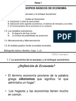 Tema 1 PRINCIPIOS BASICOS DE ECONOMIA PDF