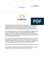 Manifiesto NATURA