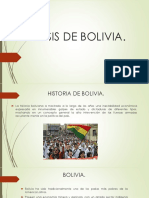 Crisis de Bolivia