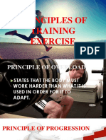 Principles of Training Exercise