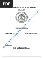 Vlsi Labmanual Cbcs Scheme 2018