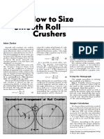 How To Size Smooth Roll Crushers