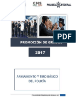Proceso de Promoción de Grados 2017 Armamento Y Tiro Básico Del Policía