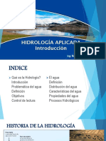 Hidrología Aplicada Introducción: Ing. Martha María Quispe Vivanco