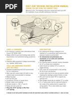 Ekodeck Designer Series Installation Guide V6.23 | PDF | Screw | Lumber