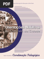 Integra - Orientações Didáticas Do Currículo Da Cidade Coordenação Pedagógica