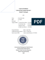 Laporan Modul F Uji Impak PDF