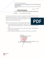 Pengumuman Ppds Lolos Verifikasi Admin Periode Januari 2020 PDF