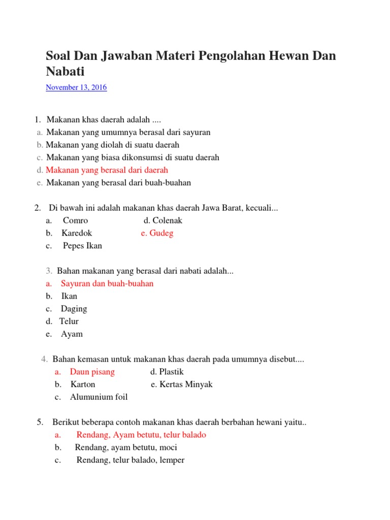 Soal Hot Docx