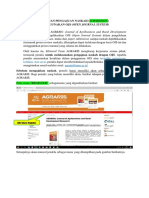 Panduan Online Submission AGRARIS PDF