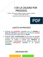 Gestión de La Calidad Por Procesos