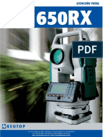 Brochure Estacion Total Sokkia Set 650 RX Geotop Opt