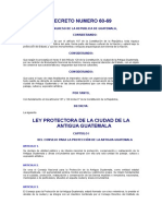 Decreto Numero 60-69: El Congreso de La Republica de Guatemala, Considerando