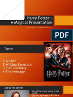 Harry Potter - A Magical Presentation: -a presentation by Nguyễn Lê Nam Kha