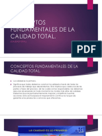 Conceptos Fundamentales de La Calidad Total